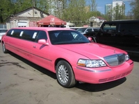 Лимузин Lincoln Town Car Розовый 10 мест