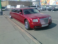 Лимузин Chrysler 300C Красный 11 мест